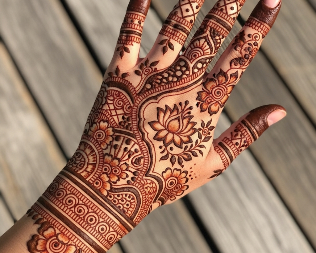 Aesthetic Mehndi Design Pinterest Back Hand