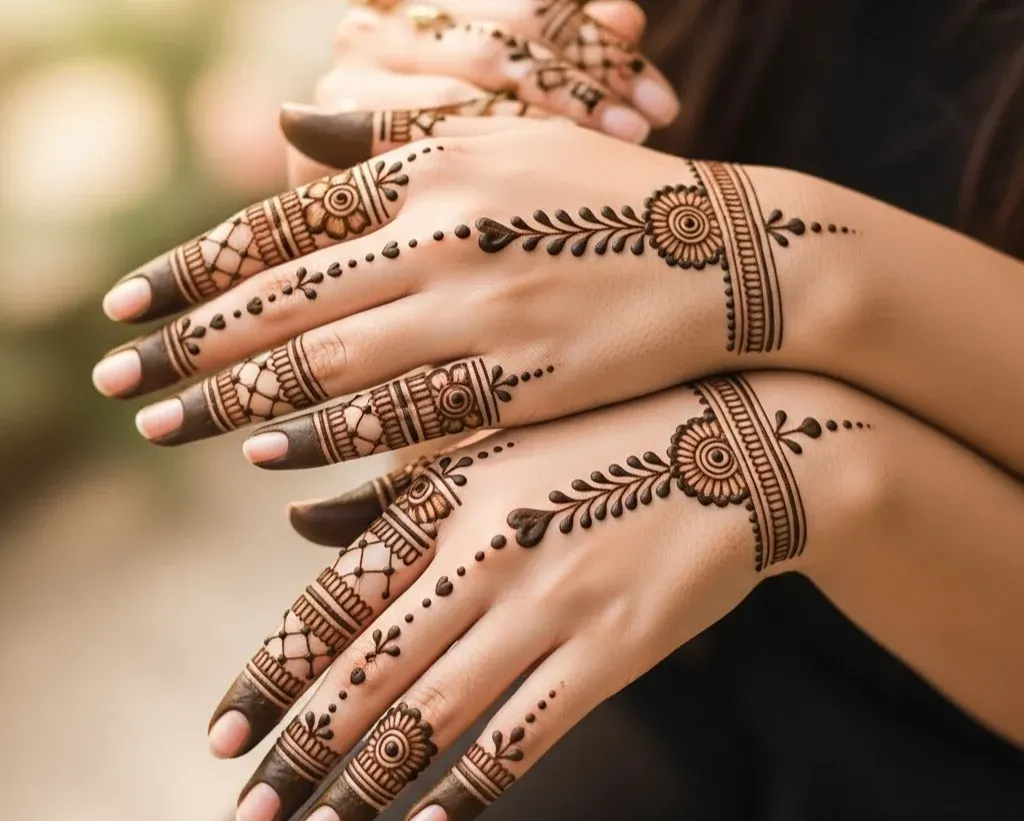 Aesthetic Cute Small Mehndi Designs