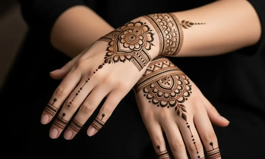 Aesthetic Mehndi Design