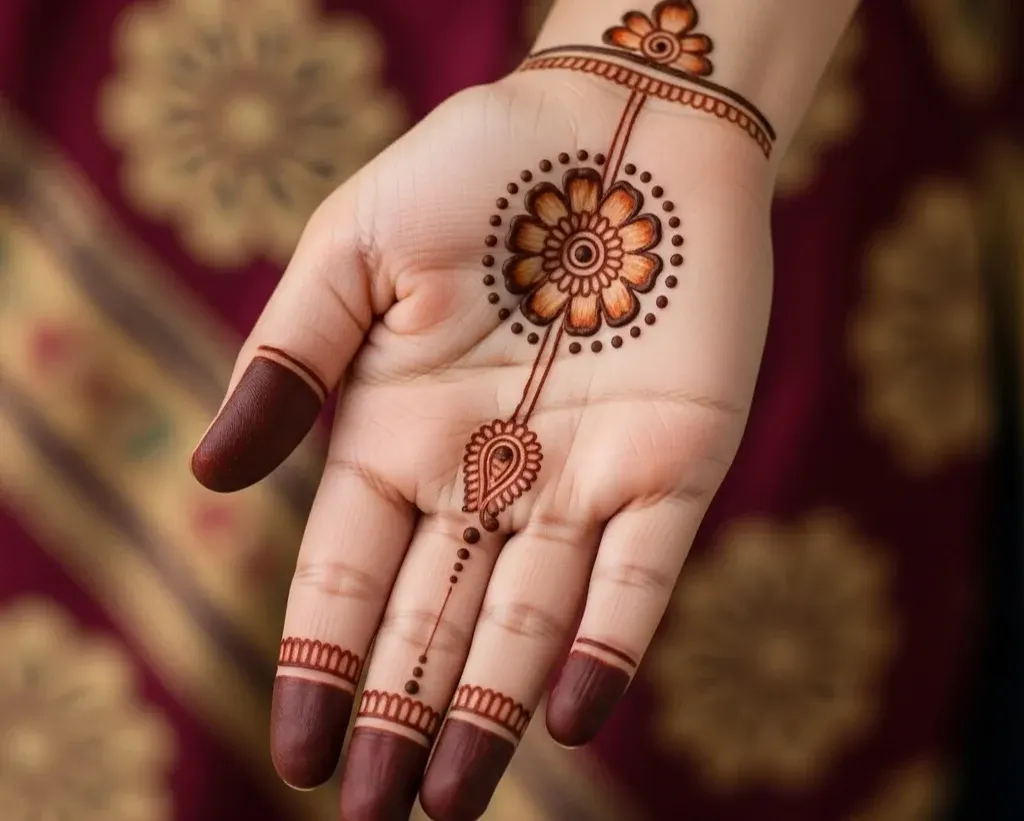 Basic Basic Easy Indian Mehndi Designs