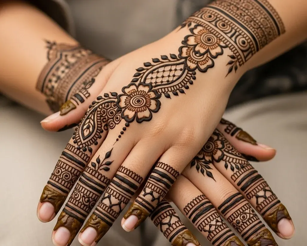 Beautiful Mehndi Designs Easy