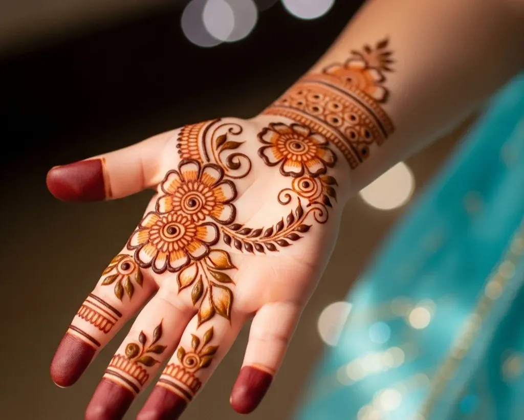 Beautiful Mehndi Designs for Kids