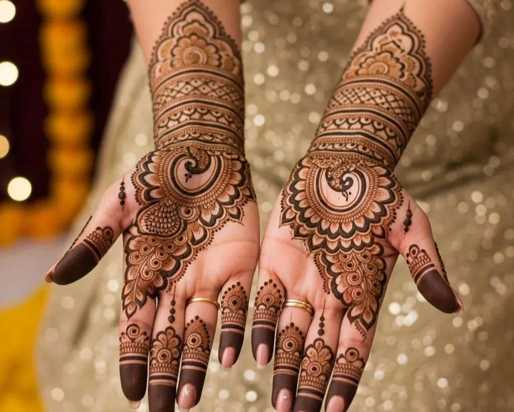 Bhai Ki Shadi Mehndi Designs for Groom Sister
