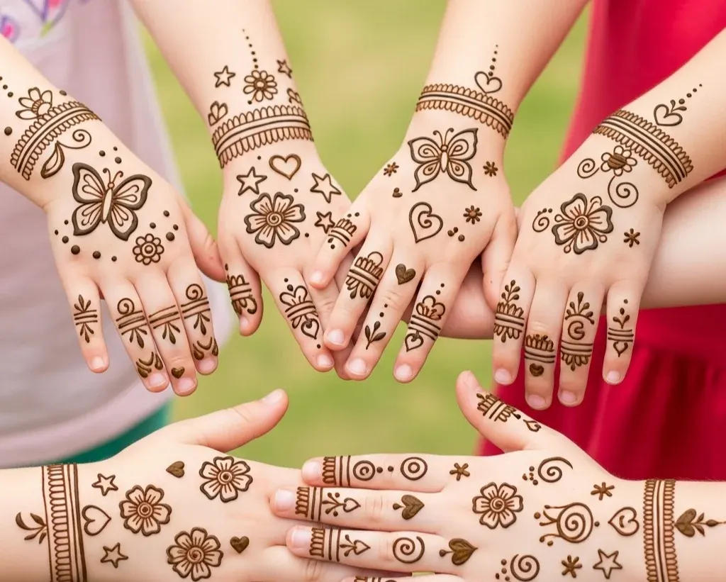Cute Easy Cute Easy Mehndi Designs for Kids Cute Easy Cute Easy Mehndi Designs for Kids