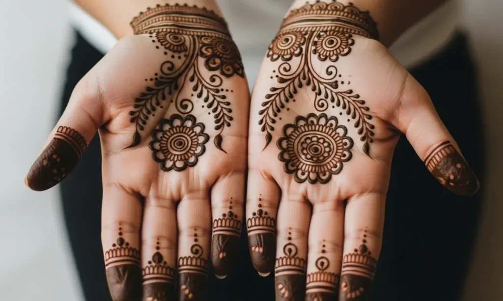 Cute Small Mehndi Designs
