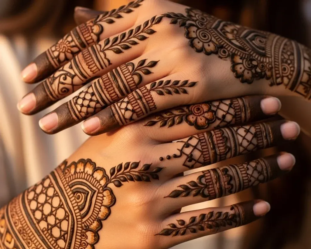 Finger Mehndi Designs
