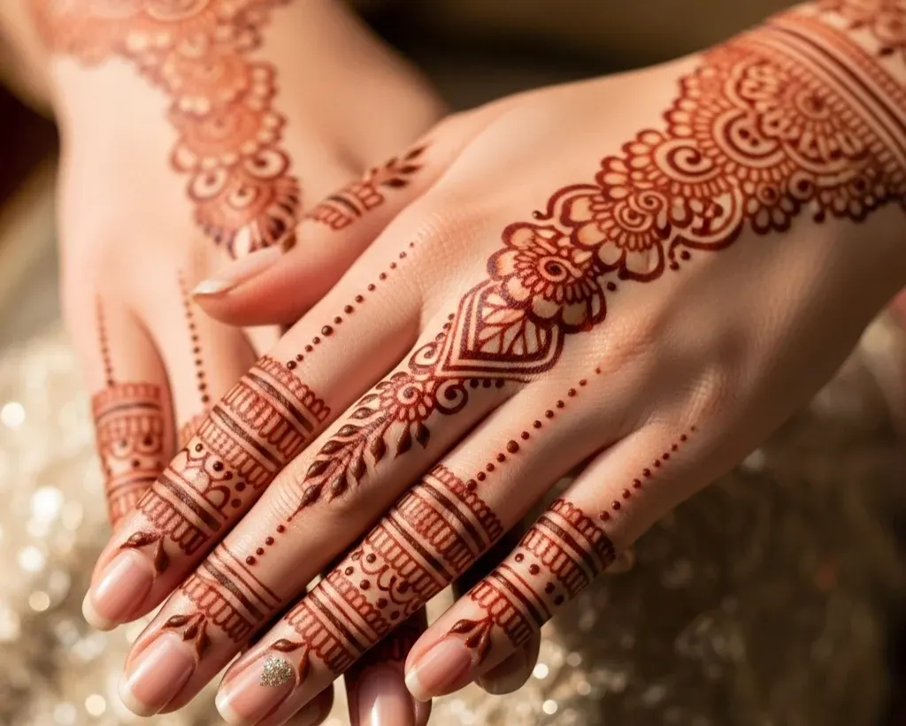 Finger Mehndi Designs