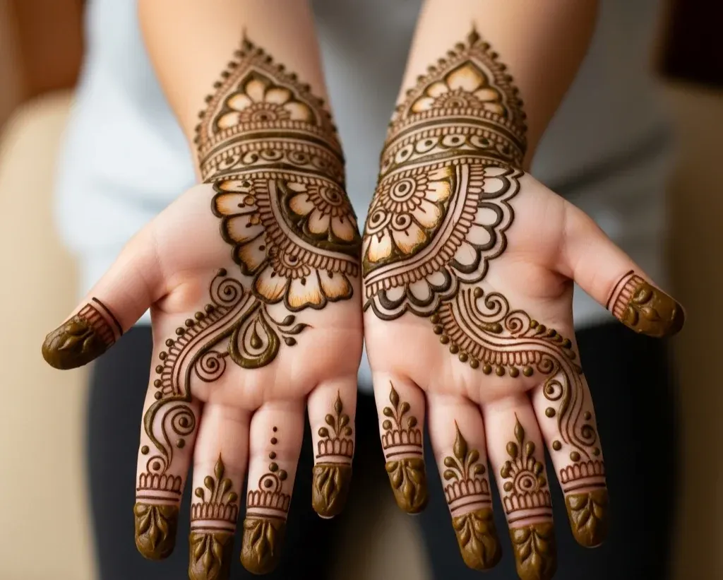 Front Hand Mehndi Designs for Kids Front Hand Front Hand Mehndi Designs for Kids Front Hand