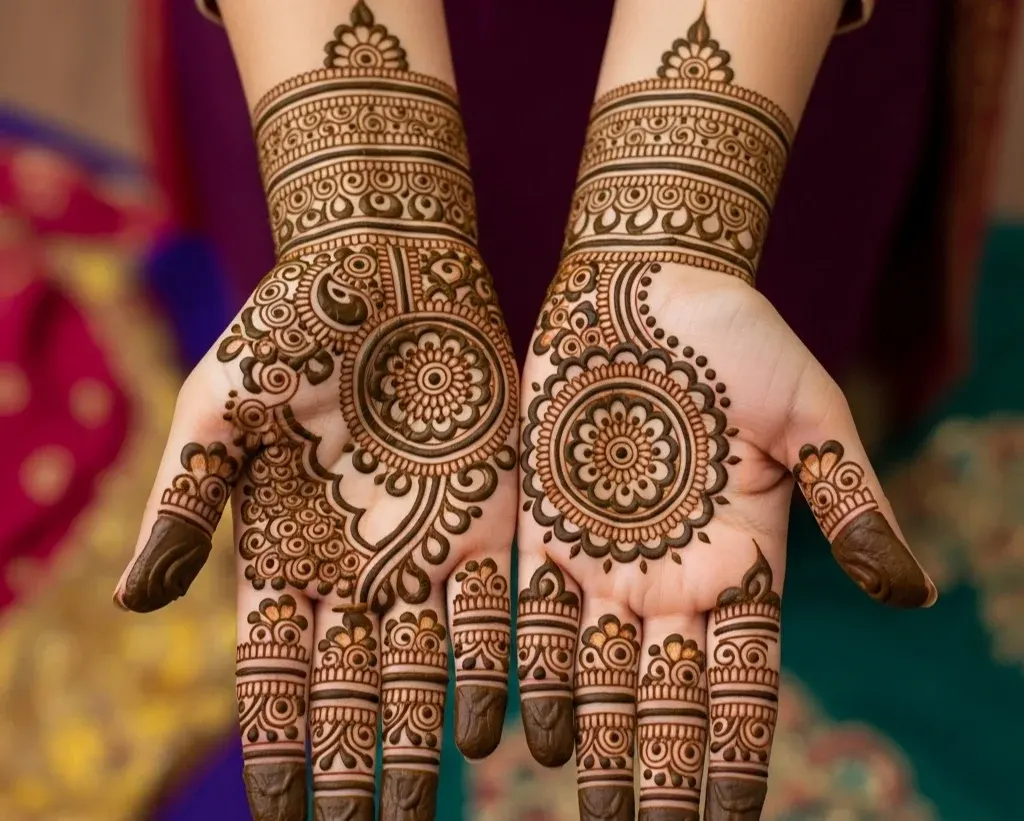 Full Hand Easy Indian Mehndi Designs for Beginners