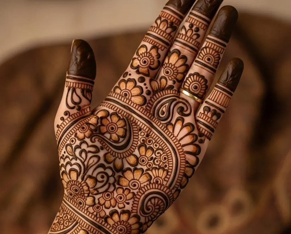 Full Hand Easy Indian Mehndi Designs for Beginners