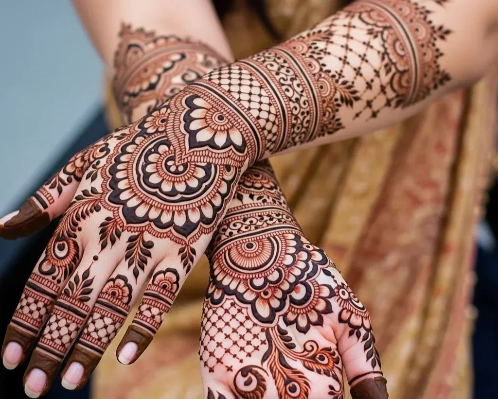 Full Hand Full Hand New Teej Mehndi Designs