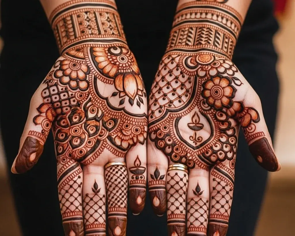 Full Hand New Teej Mehndi Designs