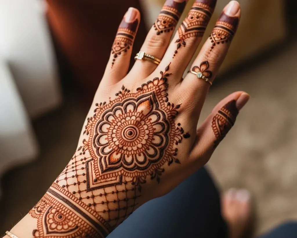 Instagram Instagram Stylish Back Hand Mehndi Designs
