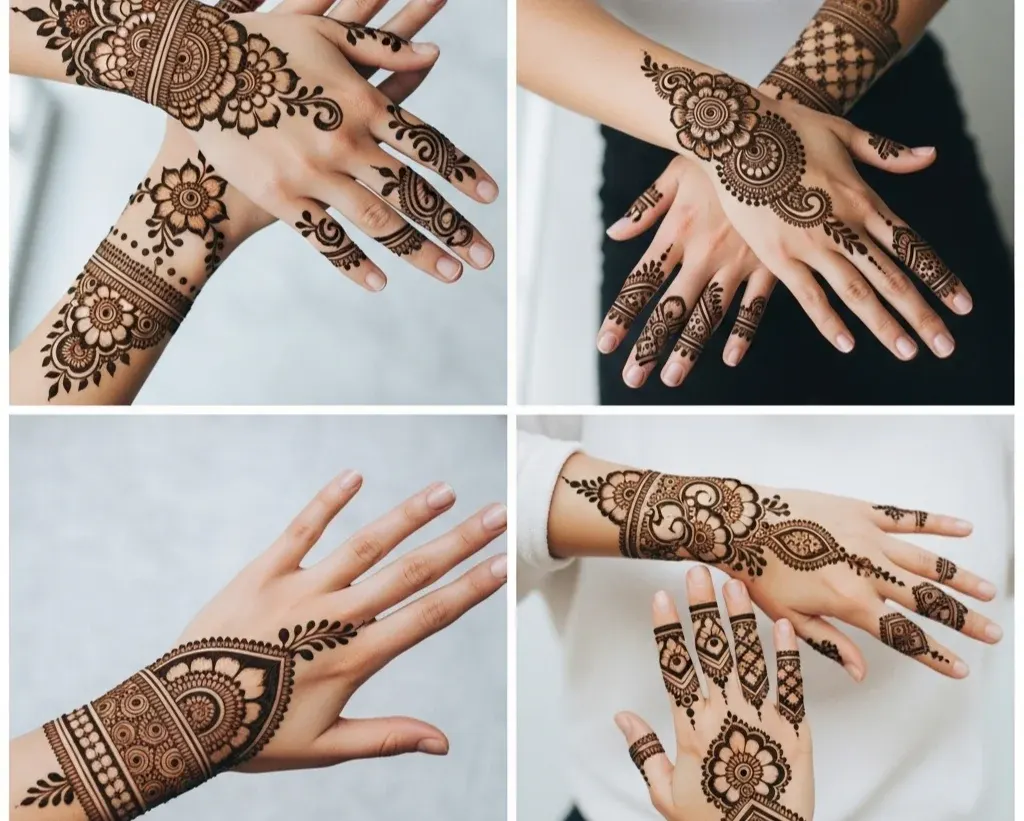 Instagram Stylish Back Hand Mehndi Designs Easy