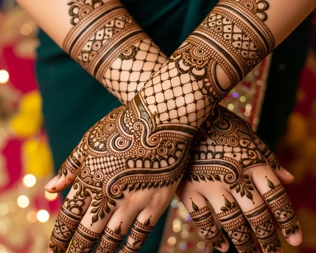 Instagram Stylish Back Hand Mehndi Designs Full