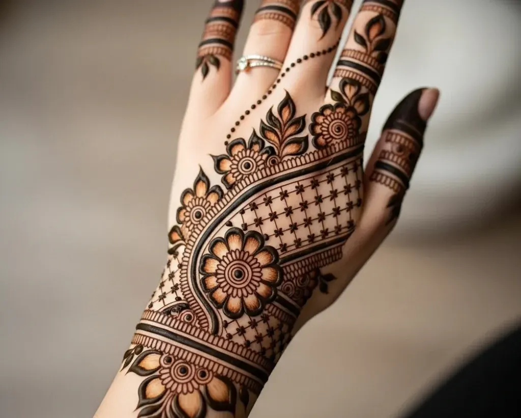 Mehandi Designs Backside