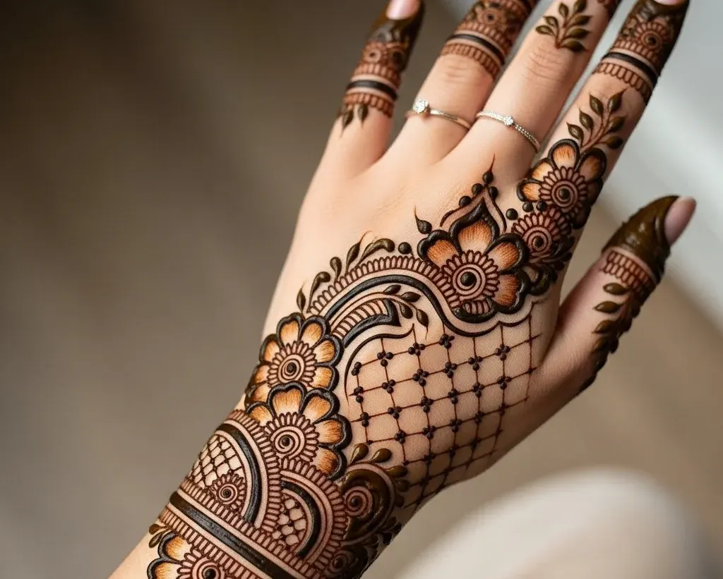 Mehandi Designs Backside