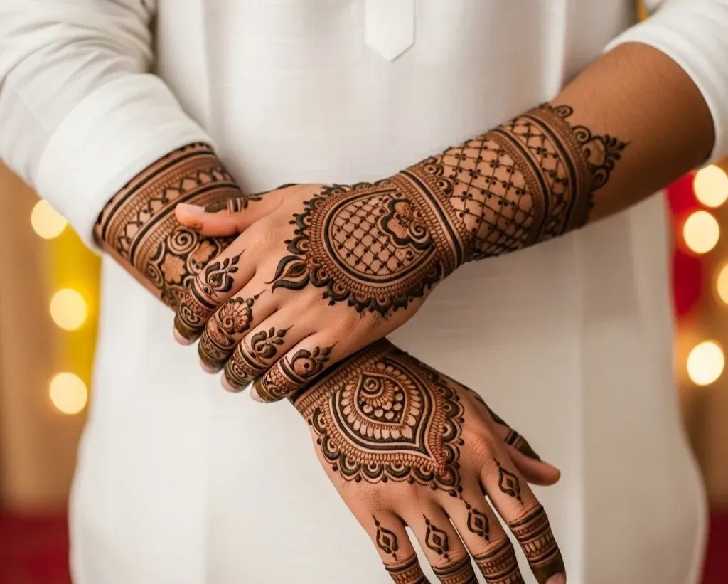 Mehndi Designs for Groom