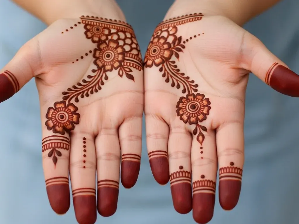 Mehndi Designs for Hands Simple