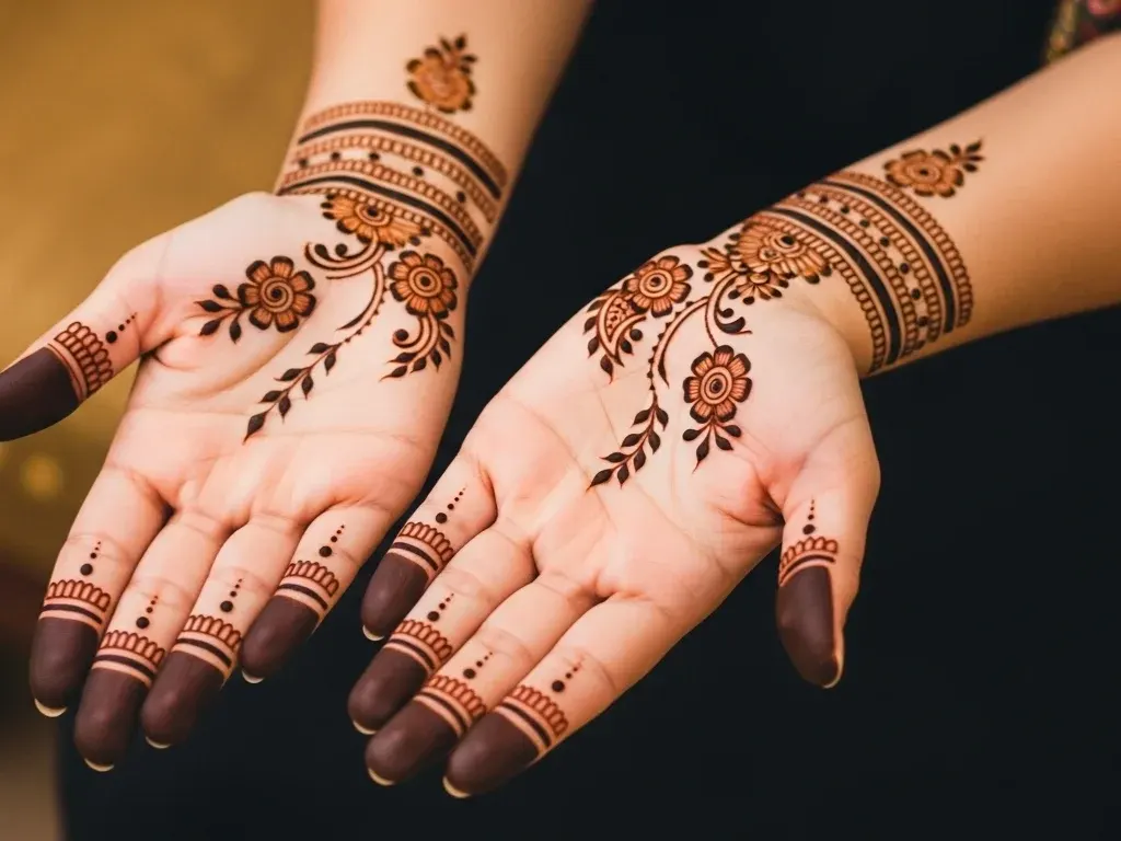 Mehndi Designs for Hands Simple
