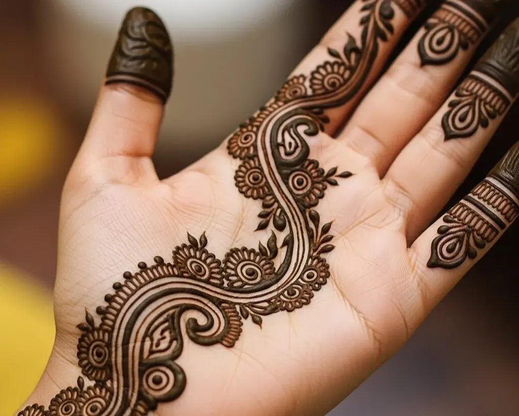 Mehndi Designs Khafif Easy