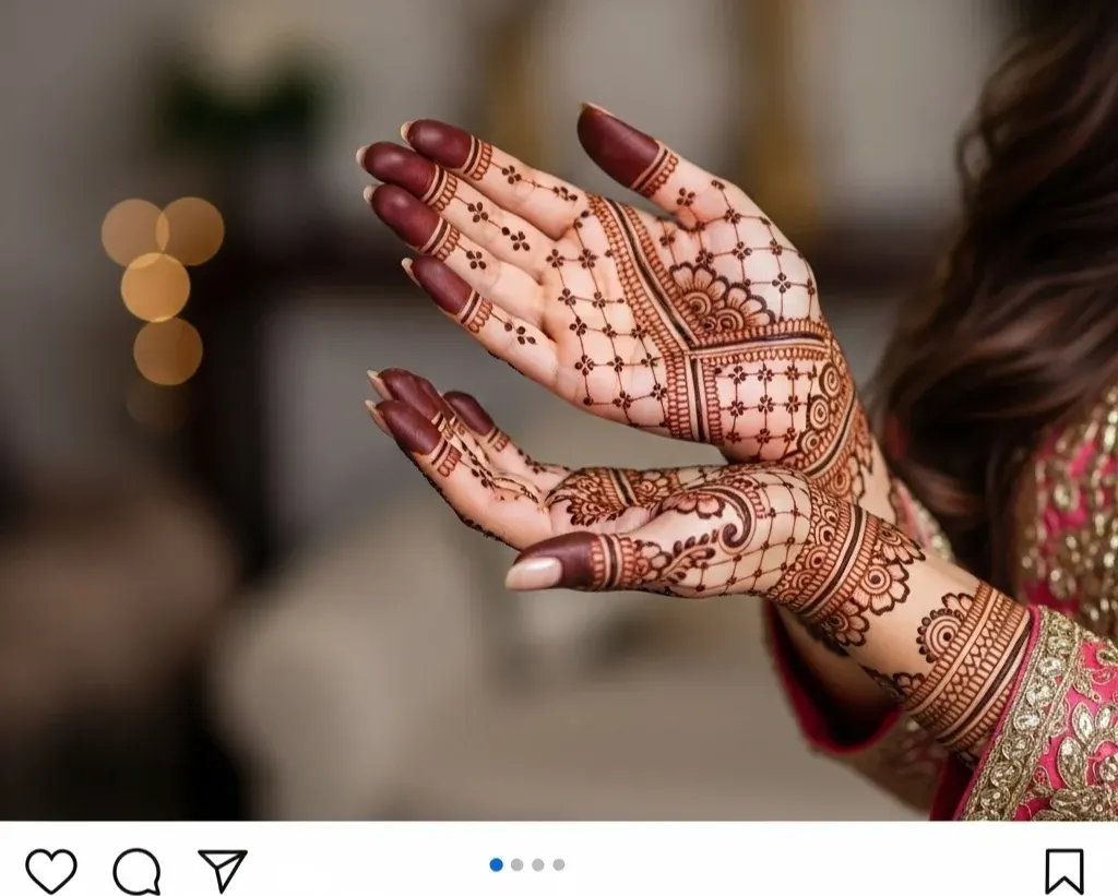 Mehndi Designs Khafif Instagram