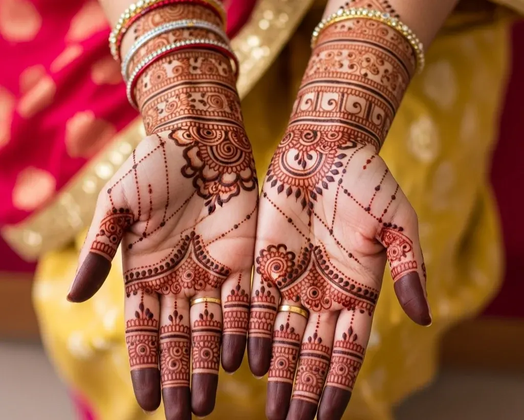 New Teej Mehndi Designs Simple and Beautiful
