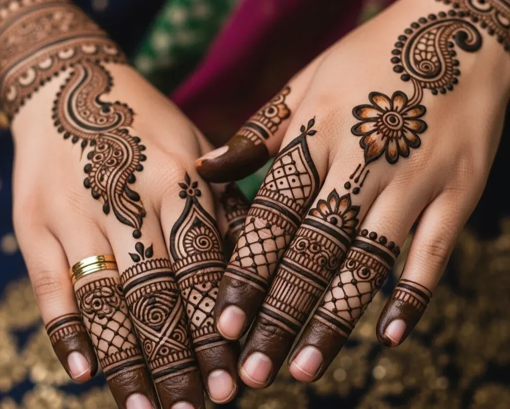 Only Finger Mehndi Designs