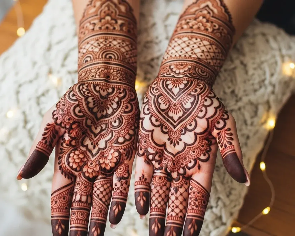 Pinterest Aesthetic Mehndi Design Front