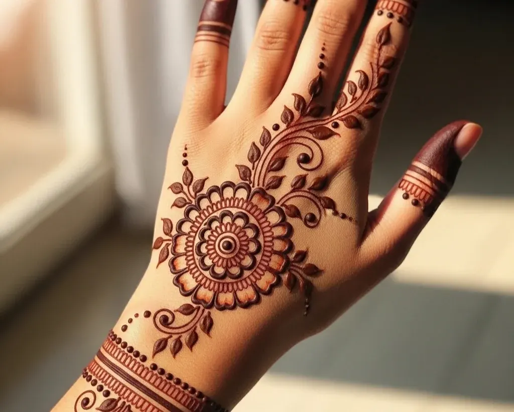 Pinterest Aesthetic Mehndi Design Simple
