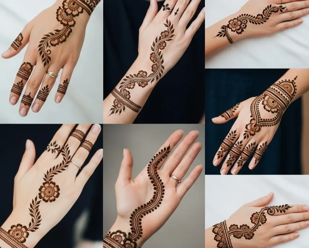Simple Beautiful Mehndi Designs