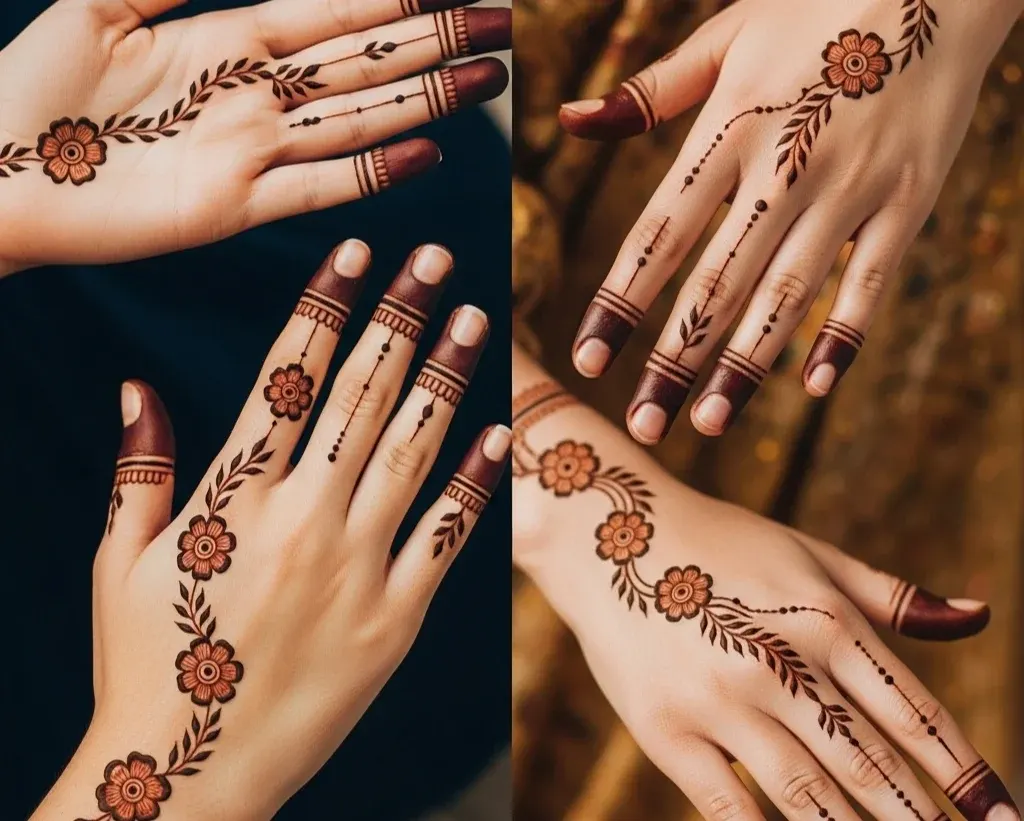 Simple Beautiful Mehndi Designs