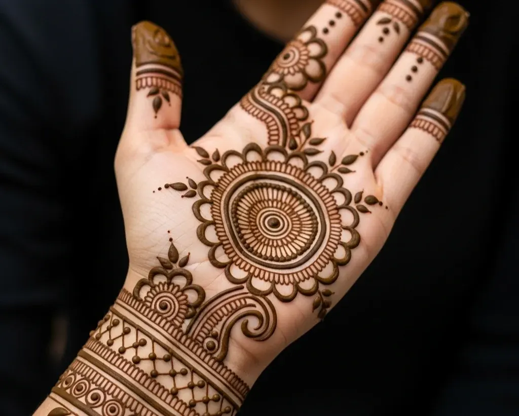Simple Easy Indian Mehndi Designs