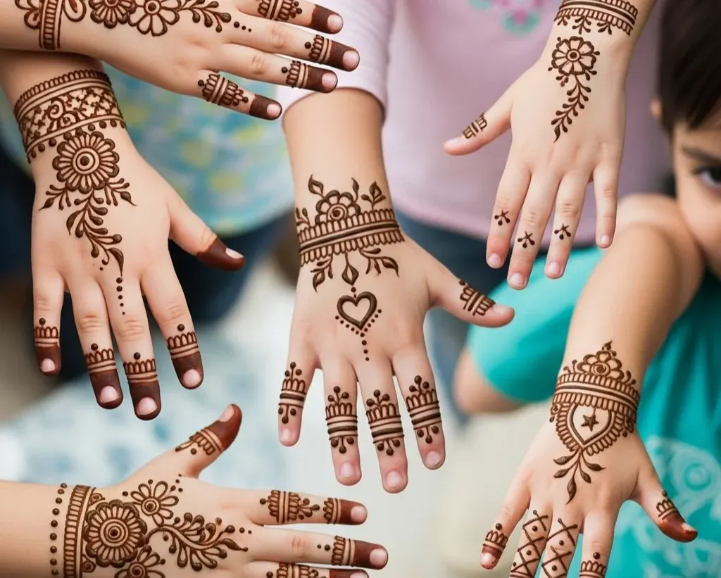 Simple Simple Mehndi Designs for Kids Front Hand Simple Simple Mehndi Designs for Kids Front Hand