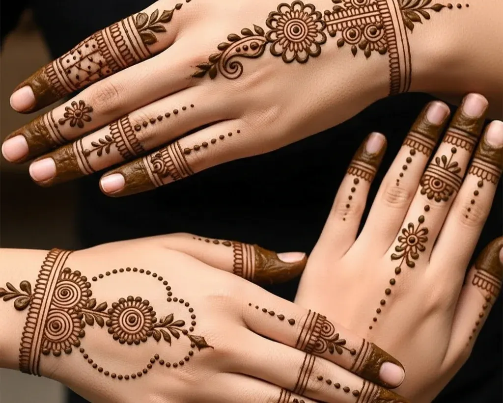 Small Mehndi Designs Easy