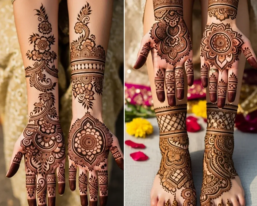 Some Beautiful Mehndi Designs