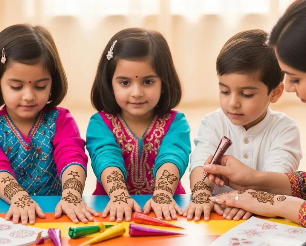 Stylish Mehndi Cute Easy Mehndi Designs for Kids Stylish Mehndi Cute Easy Mehndi Designs for Kids