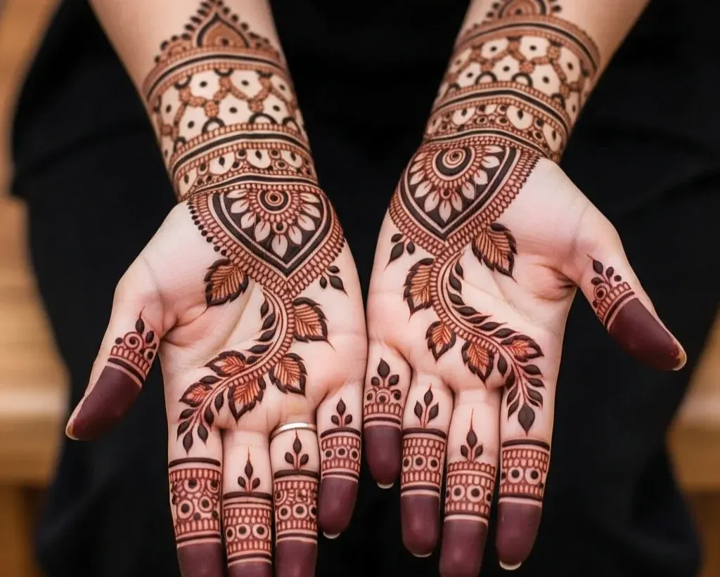 tattoo tattoo leaf mehndi designs for front hand