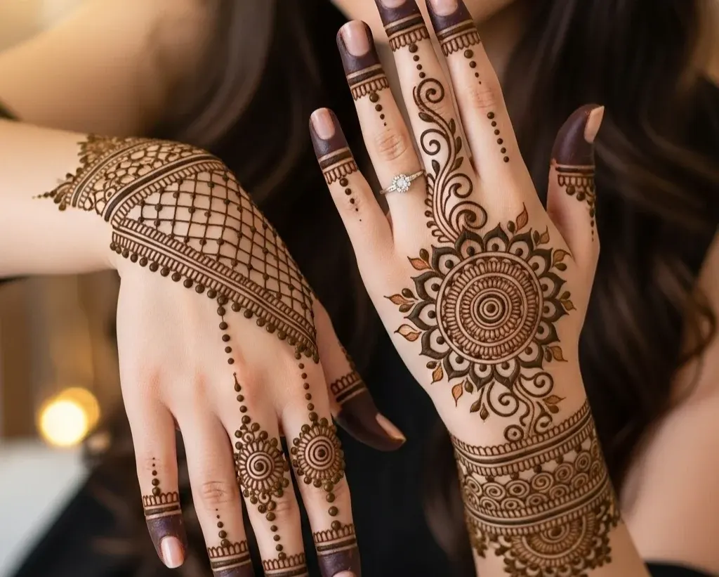 Trending Mehndi Designs Front Hand