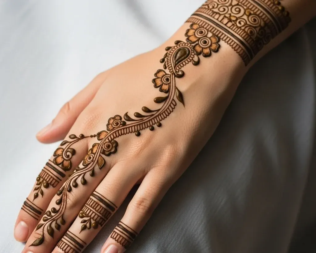 Trending Mehndi Designs Simple