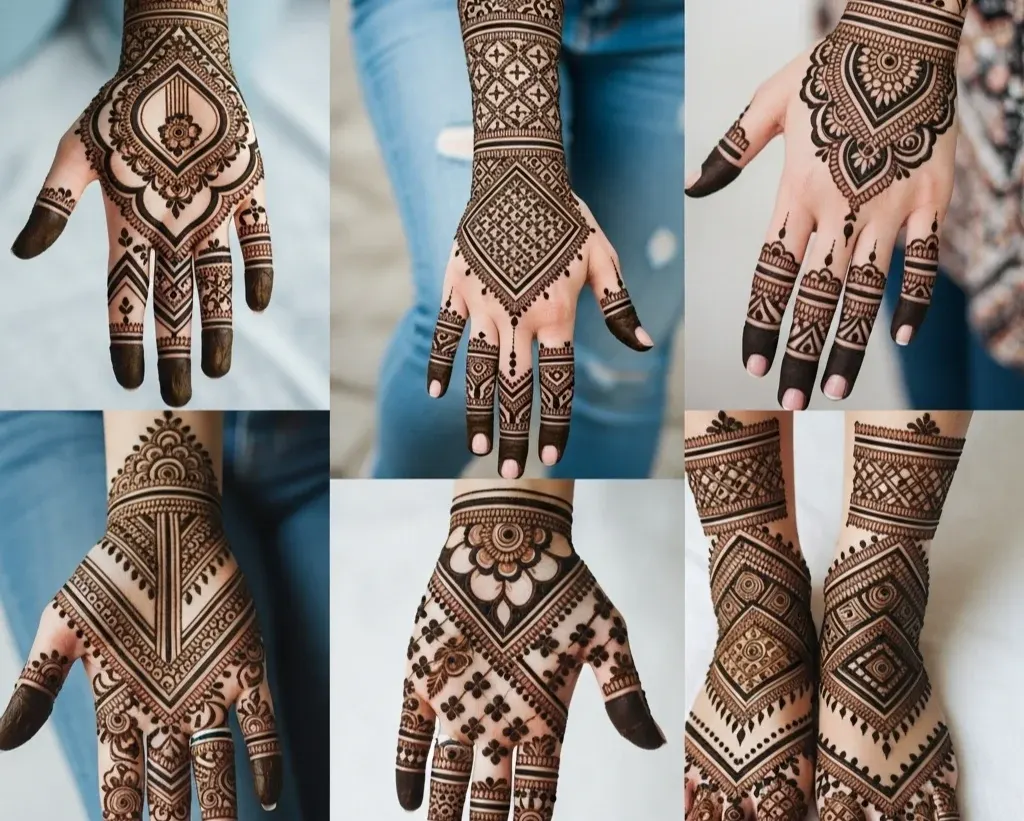 Unique Trending Mehndi Designs