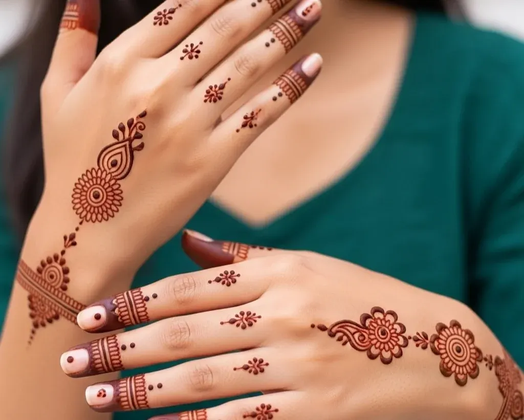 Very Small Mehndi Designs