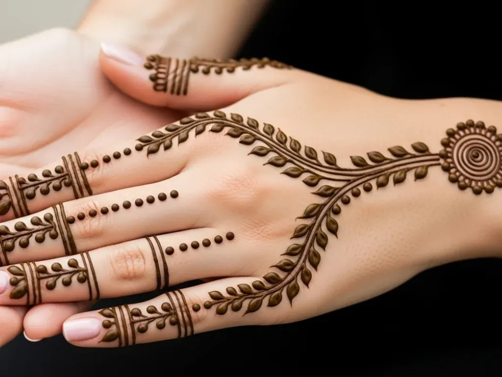 Very Very Easy Mehndi Designs for Hands