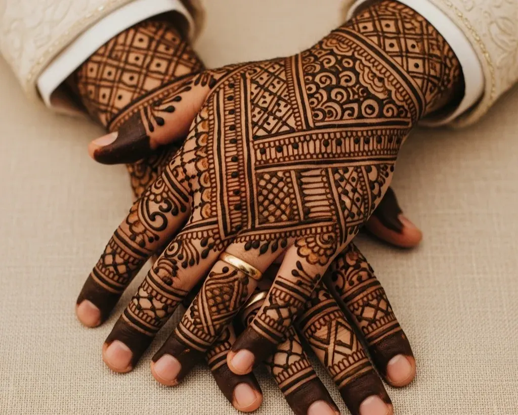Wedding Mehndi Designs for Groom