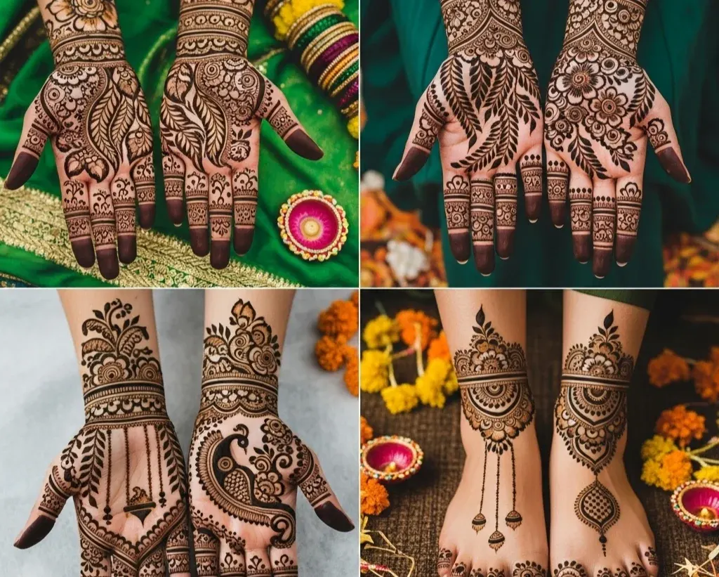 हरियाली तीज हरियाली तीज New Teej Mehndi Designs